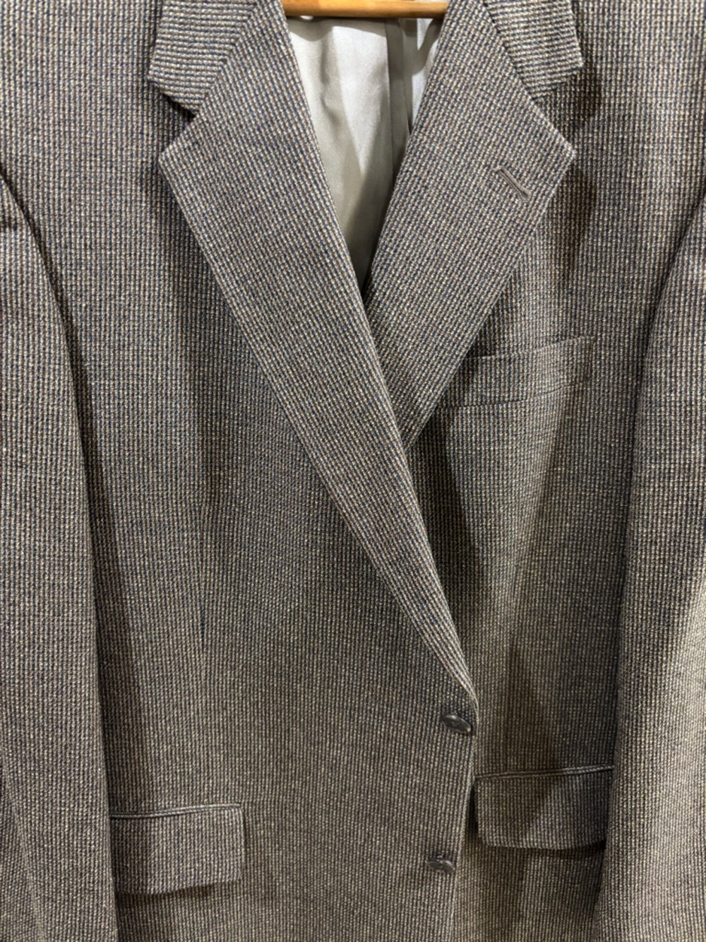 Hart Schaffner Marx Brown Herringbone Sport Coat